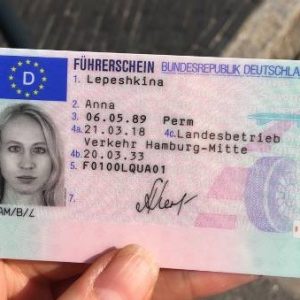 Buy Class B German drivers license without exam or MPU