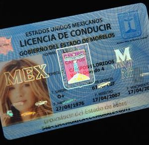 Order your Mexican driver's license from home- Buy fake Mexican driving license