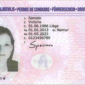 Order Belgian driver's license online near you