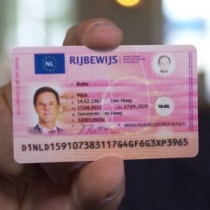 Buy real fake Dutch driver's license online