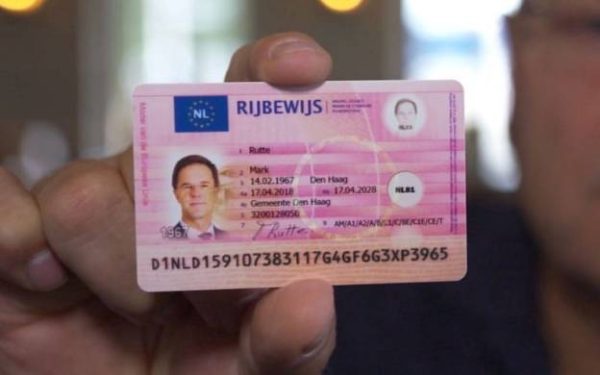 Buy real fake Dutch driver's license online