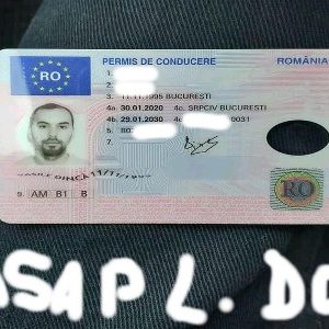 Acquistare una vera patente di guida rumena Online che può essere verificata