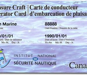 Buy Canada boater license online | Pleasure craft operator card OV