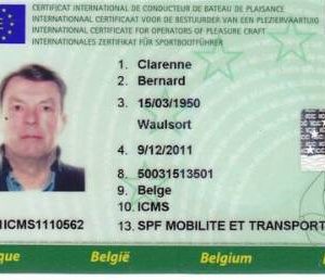 Buy Belgian ICC boat license no exams | Immediate ICC license for Belgium waters Online