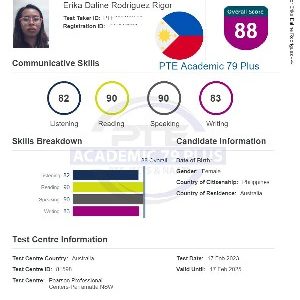 Nopirkt PTE Academic High Scores Report Online